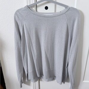 Zara sparkly gray sweater